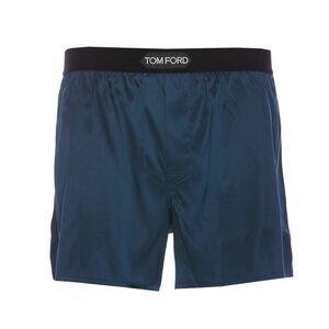 Tom Ford Men Logo Silk Boxer